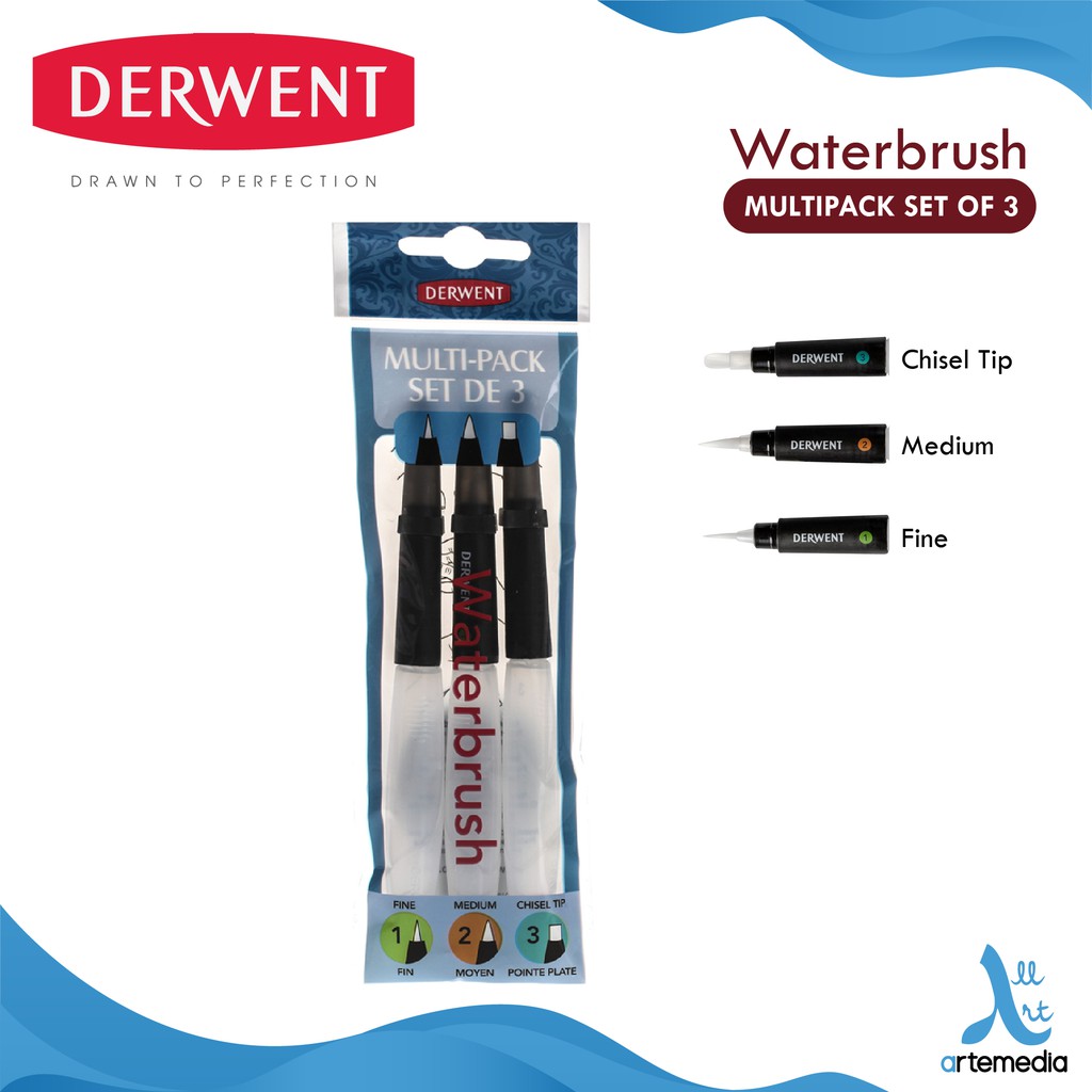 Cọ Vẽ Tranh Màu Nước Derwent