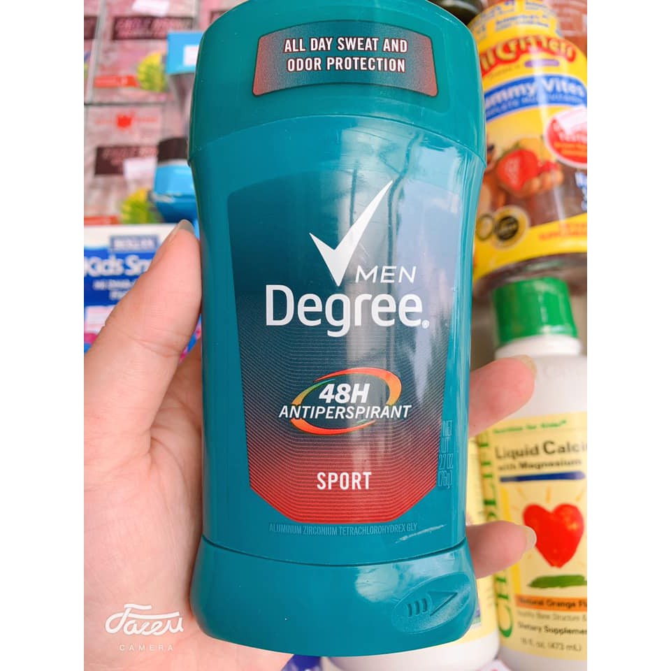 🧽🧽 LĂN KHỬ MÙI DEGREE MEN COOL & SPORT RUSH 48H