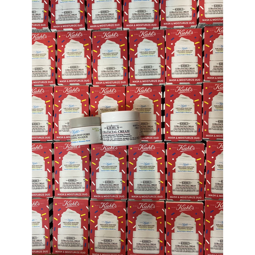 Set Kiehl's 2 món mặt nạ và kem dưỡng Sephora