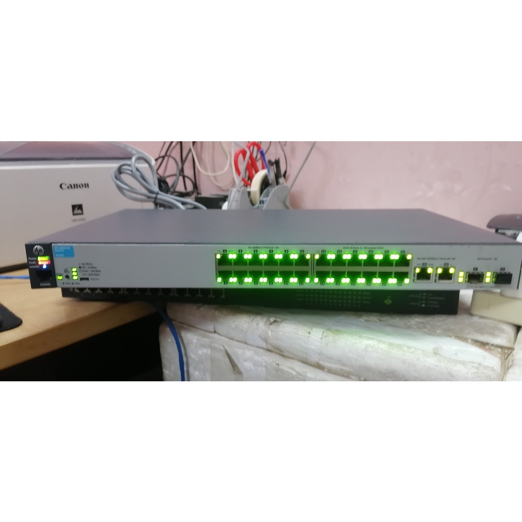 Switch HP Aruba 24 Port 253024 J9782A Hàng Chính Hãng (Cũ).