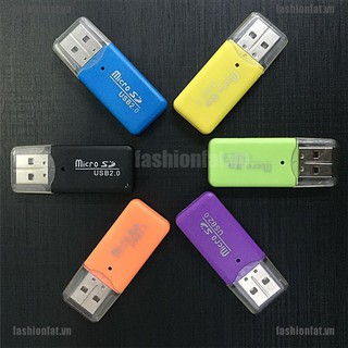 Đầu Đọc Thẻ Nhớ Mini USB SD / MMC 480Mbps Cho laptop