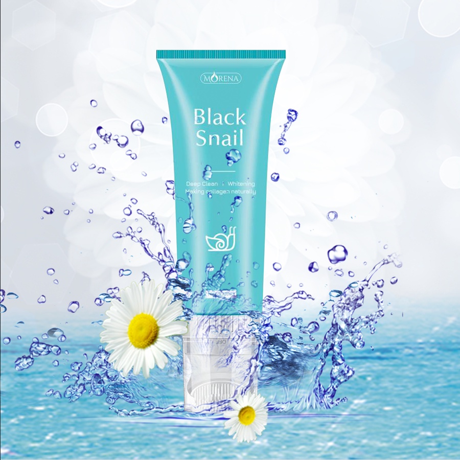 Sữa rửa mặt black snail morena huyền phi 100ml