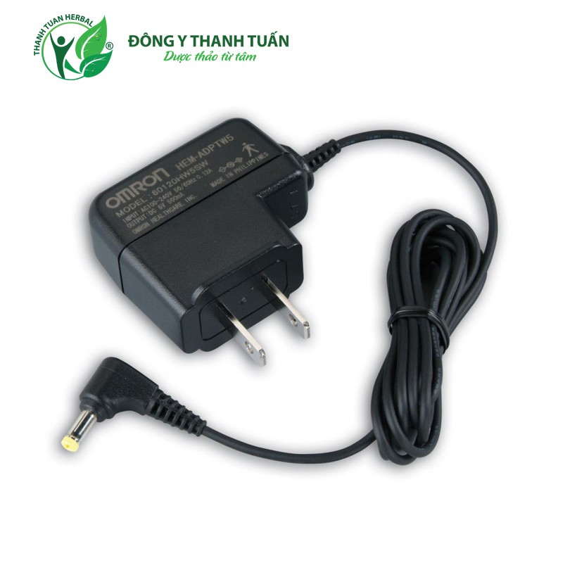 [PHỤ KIỆN] Bộ Đổi Nguồn Dùng Cho Máy Đo Huyết Áp Bắp Tay Omron - AC Adapter 6V 500mA