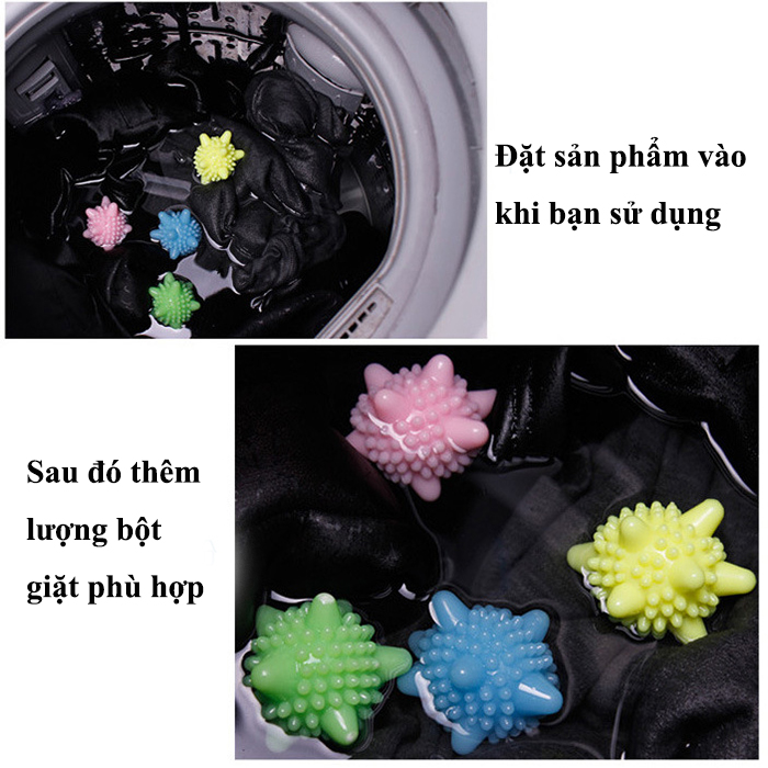 WHT Phong cách mới 10/20 / 30PCS 4.5CM Bóng làm sạch nhiều màu Siêu khử nhiễm