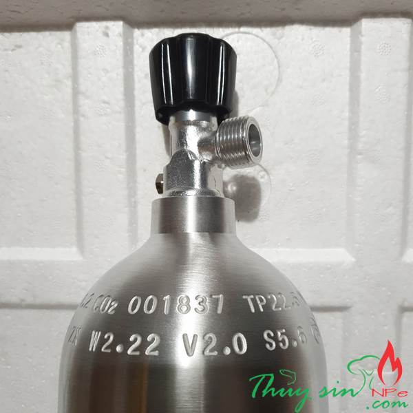Bình CO2 thủy sinh nhôm 1 lít