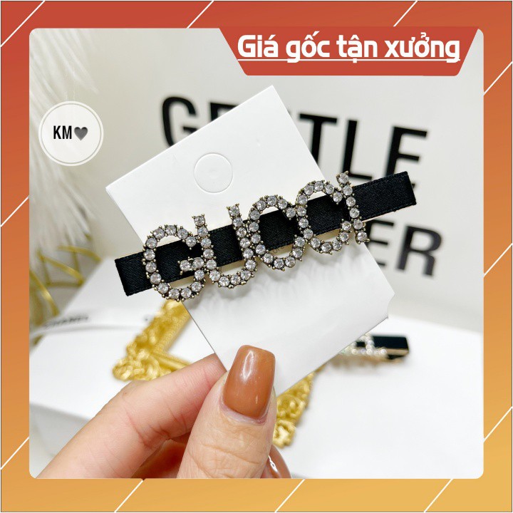 Kẹp Mái GC❤️Freeship❤️ Kẹp Tóc G u c c i - C h a n e l / Bản Đính Đá Cao Cấp, Kiểu Dáng Thời Trang, Mẫu Mới Nhất 2021