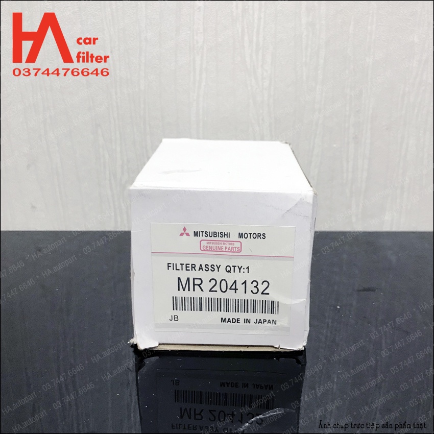 Lọc nhiên liệu Mitsubishi Jolie, Lancer đời 95-03, Mirage đời 95-00. Mã phụ tùng MR204132.