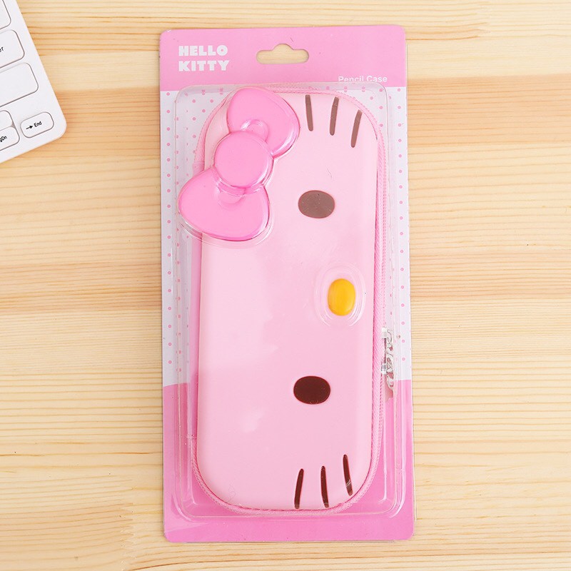 Hộp đựng bút học sinh cho bé gái hình hello kitty cute dễ thương E550