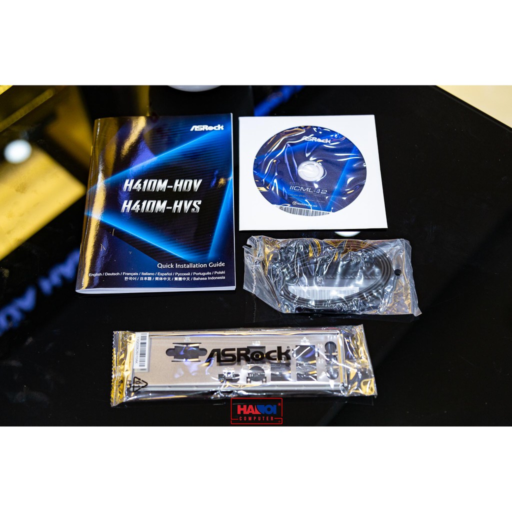 Bo mạch chủ Mainboard ASROCK H410M-HVS (Intel H410, Socket 1200, m-ATX, 2 khe Ram DDR4) - Chính hãng | BigBuy360 - bigbuy360.vn
