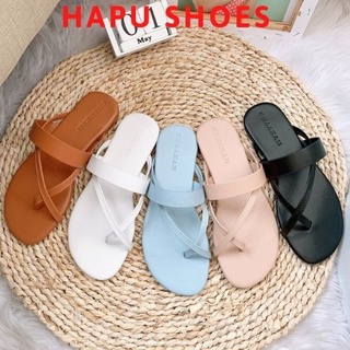 Dép kẹp xỏ ngón, dép quai ngang đế bệt HAPU