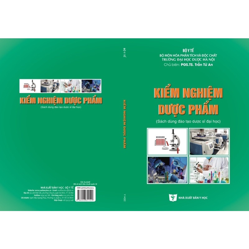 Sách - Kiểm nghiệm dược phẩm