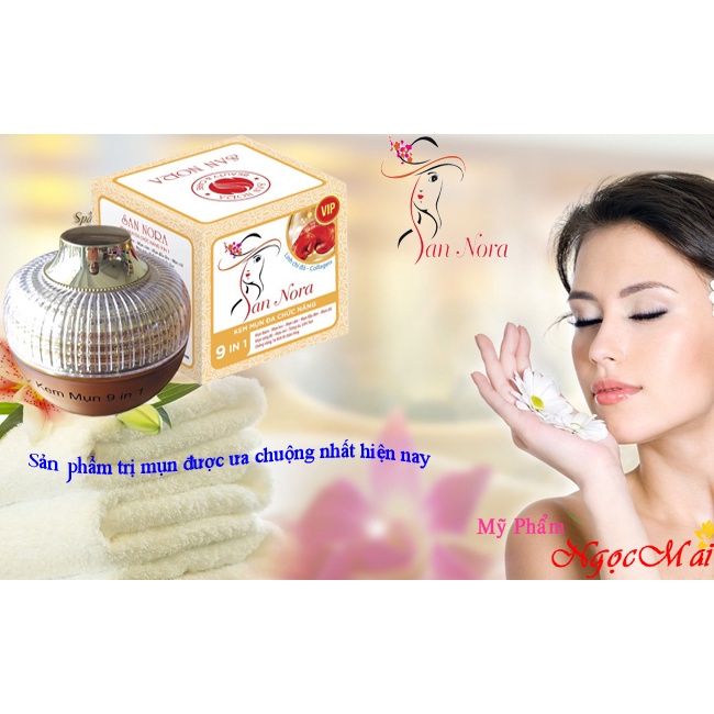 Kem Mụn đa chức năng 9 in 1 SAN NORA - 30g