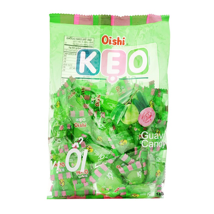 Kẹo trái cây Oishi ổi,thập cẩm gói 90g