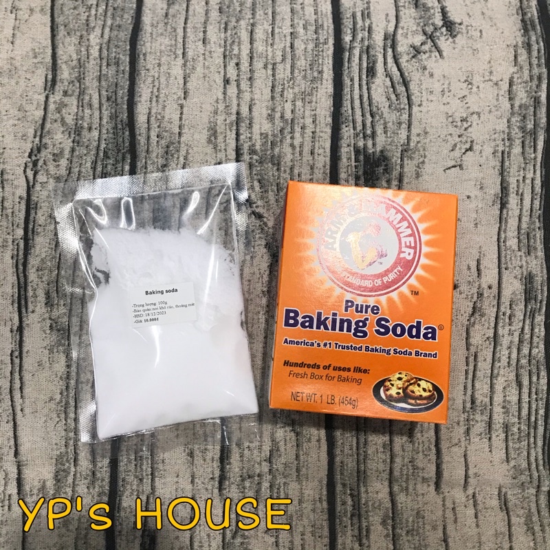 Baking soda Mỹ 100g hoặc hộp nguyên 454g