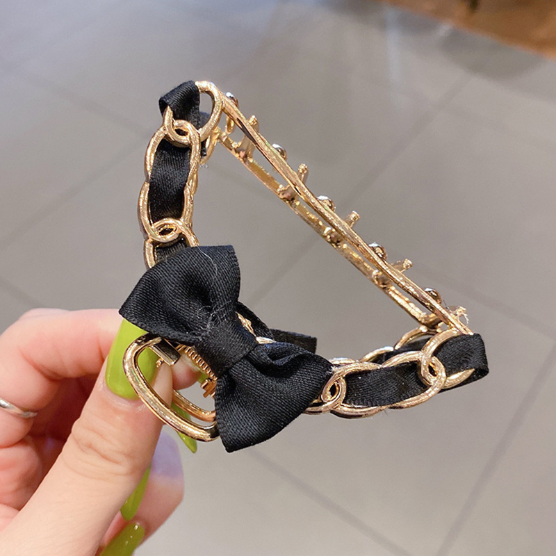 Kẹp Tóc Kim Loại Hình Nơ Xinh Xắn Cho Nữ