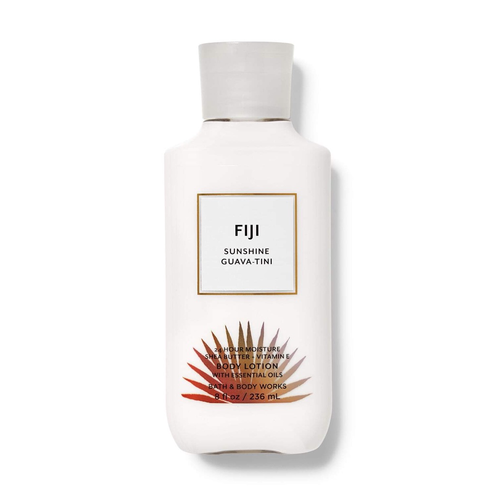 Dưỡng thể dưỡng ẩm toàn thân cao cấp authentic Bath &amp; Body Works Fiji Sunshine Guava-tini 236ml (Mỹ)