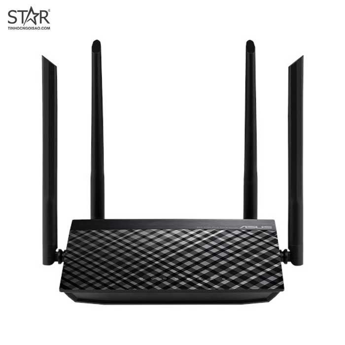 Phát Wifi Asus RTAC1200V2 Băng Tần Kép 4 anten Chính Hãng