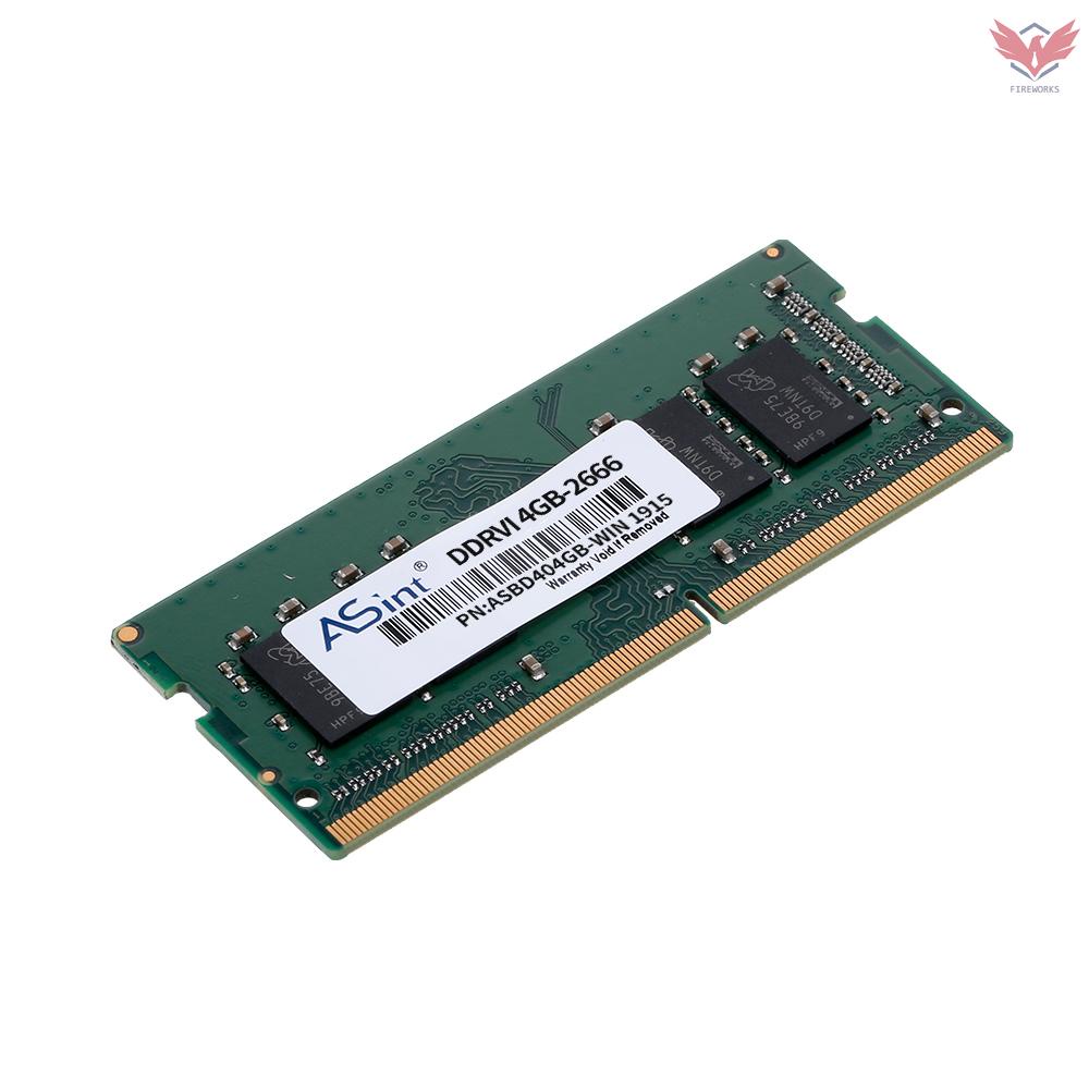 Thẻ Nhớ Laptop Asint So-Ddr4-2666 - 4gb Ddr4 2666mhz 240pin 4gb | BigBuy360 - bigbuy360.vn