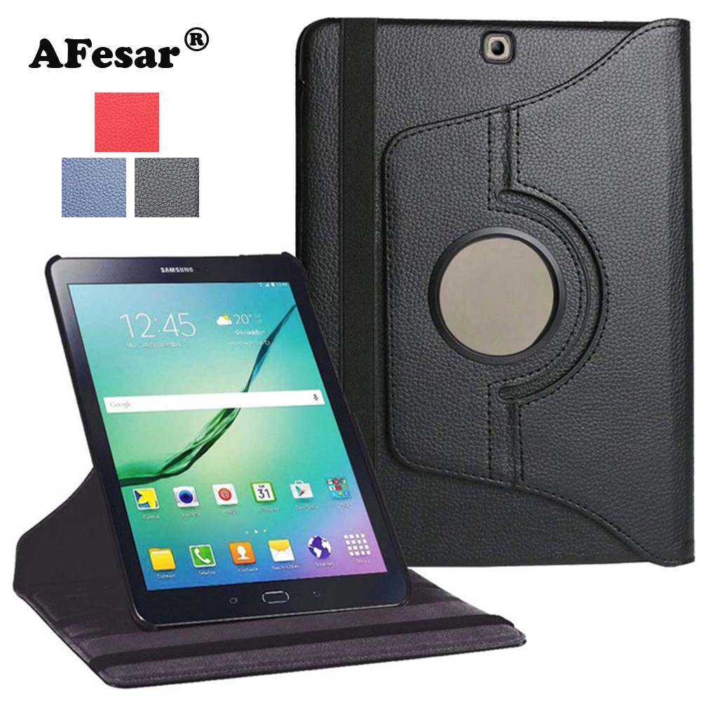 Bao da máy tính bảng họa tiết màu trơn dùng cho Samsung Galaxy Tab S2 9.7 SMT810 T813 T815 T819 | BigBuy360 - bigbuy360.vn