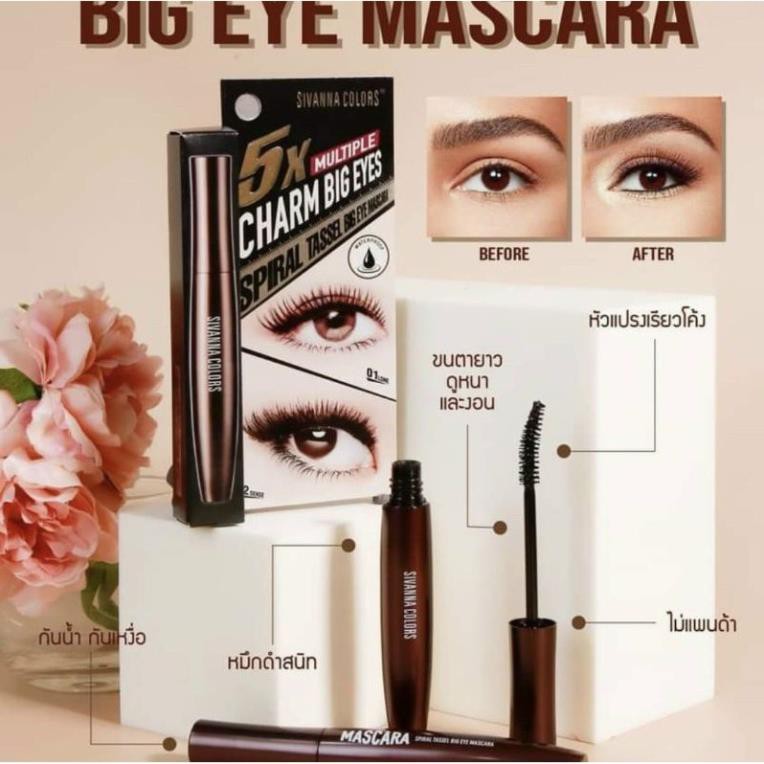Mascara Sivanna Colors 5x Thái