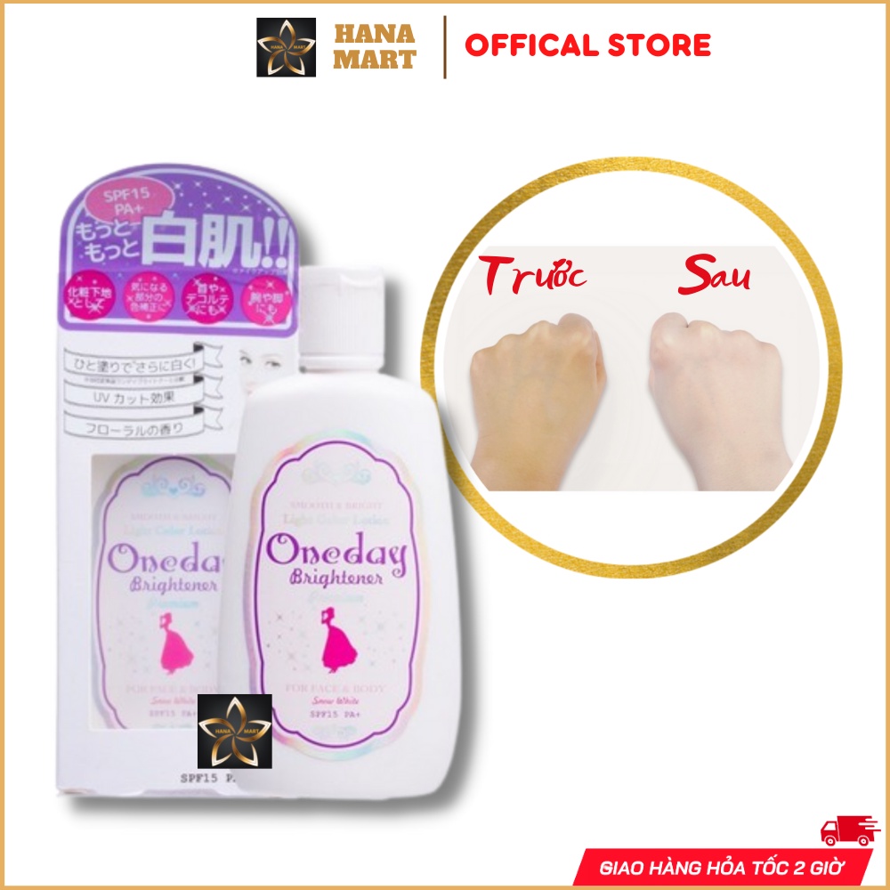 Kem dưỡng trắng da và chống nắng One day SPF 15+ nội địa Nhật Bản
