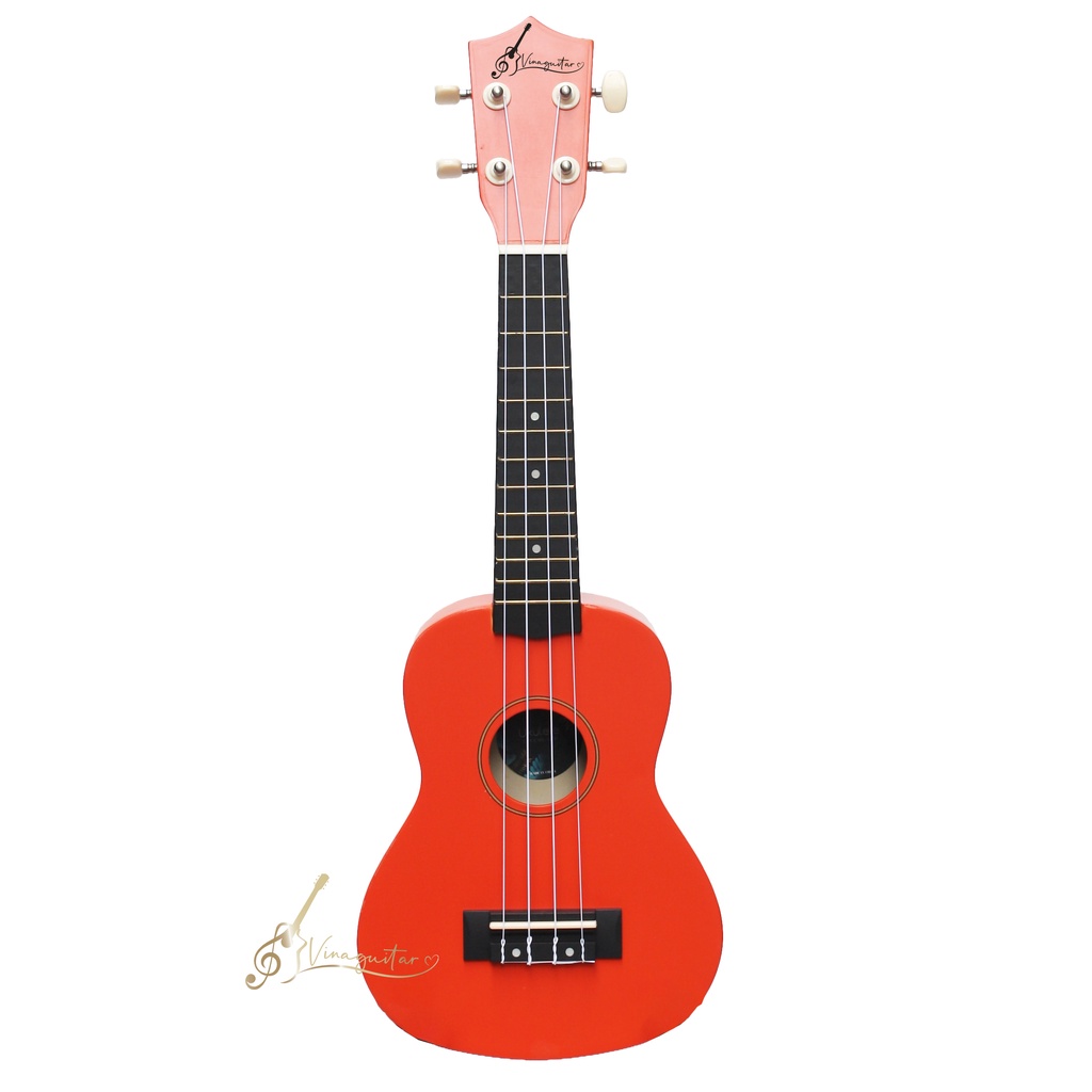 Đàn Ukulele Soprano ABS Và Gỗ Vinaguitar VY-21 Xuất Khẩu Chất Lượng Cao- Tặng Kèm Phụ Kiện