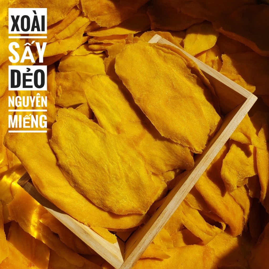 Xoài Sấy Dẻo Chua Chua Ngọt Ngọt Tự Nhiên - Lon 180gr