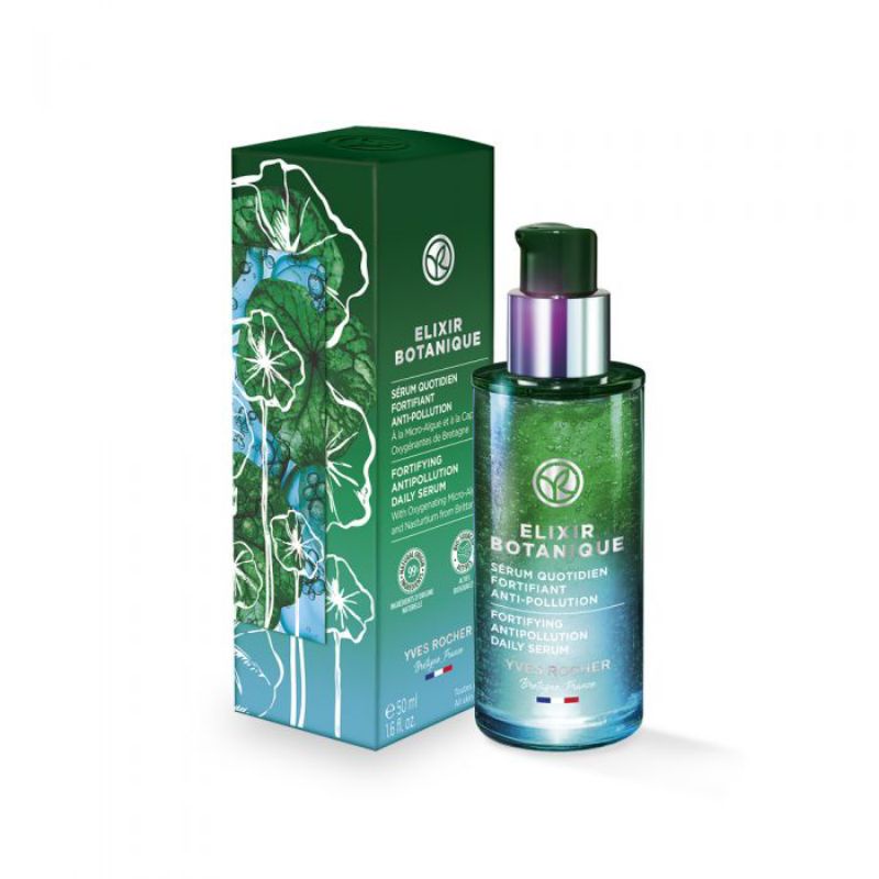 Serum thần thánh  Elixir Jeunesse 50ml tác động kép chống nhăn sáng da và chống ô nhiễm da Yves Rocher
