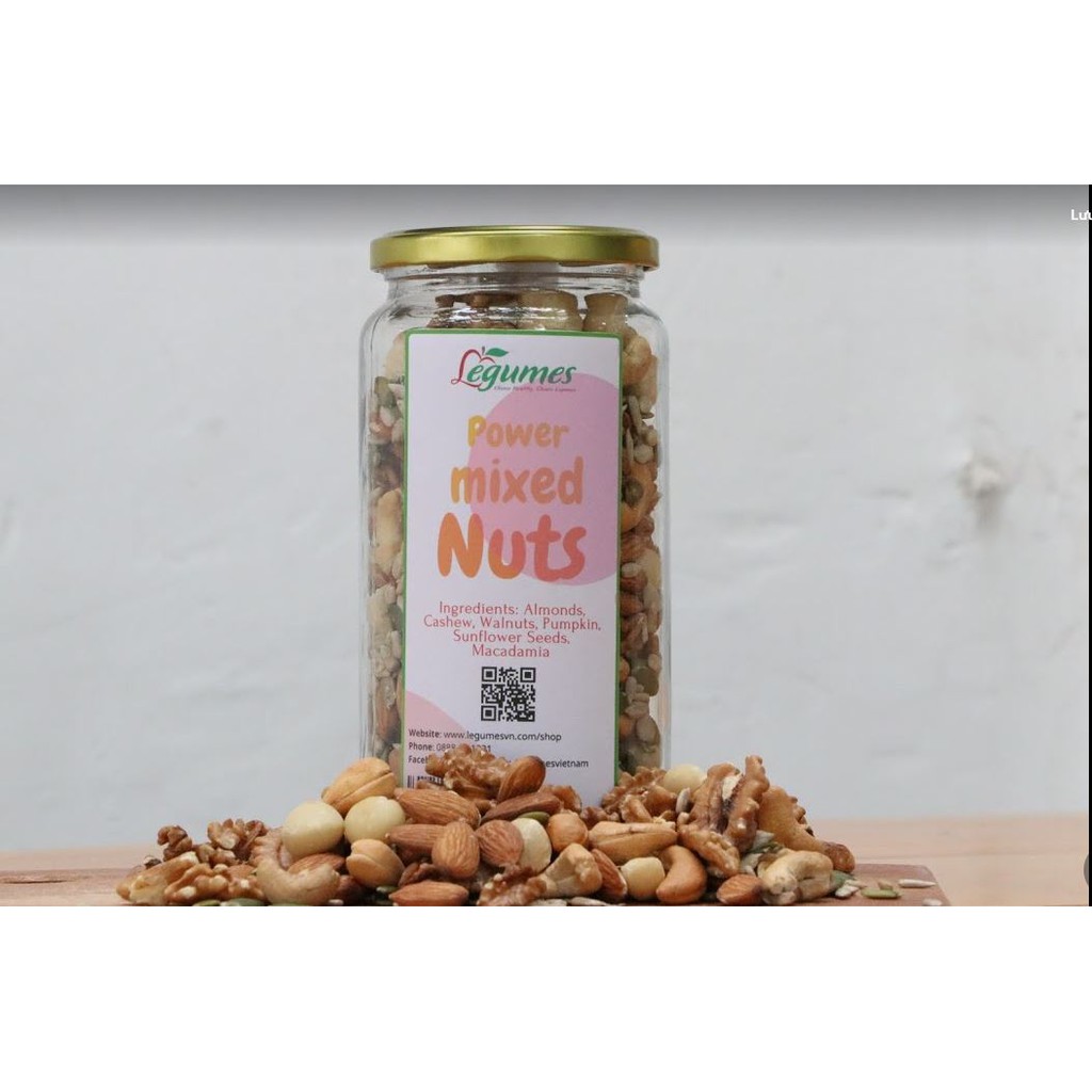 Hỗn hợp 6 loại hạt - Mix nuts 500g