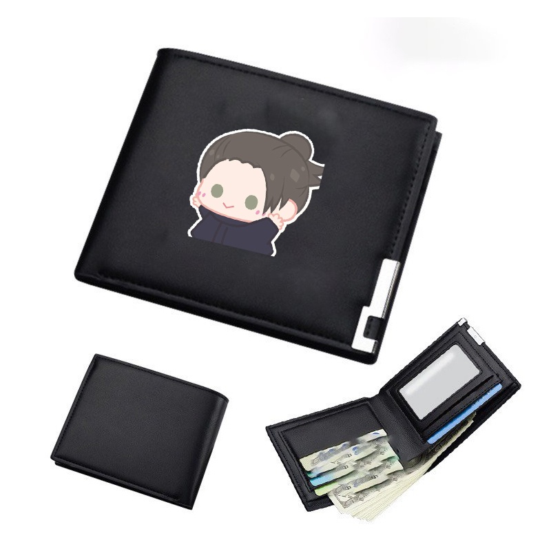 Ví da cầm tay nam nữ IN HÌNH JUJUTSU KAISEN VER TẬP THỂ DỤC anime chibi xinh xắn thời trang