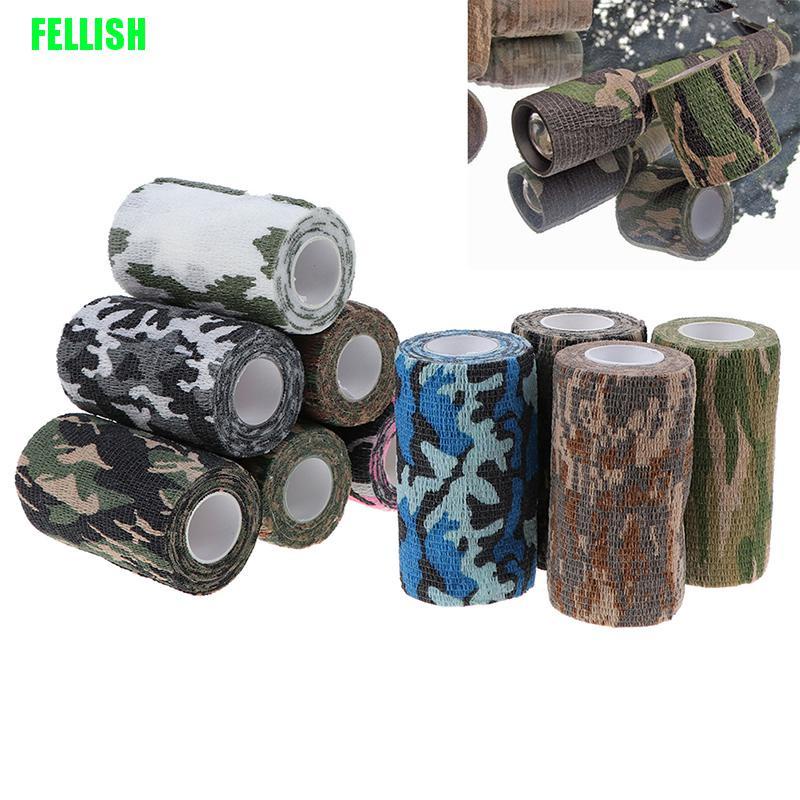 Cuộn băng keo họa tiết rằn ri thích hợp để dùng khi cắm trại ngoài trời kích thước 10cm*4.5m 436V