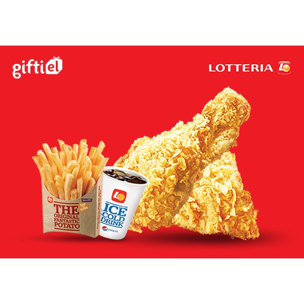 Toàn Quốc  - Combo 02 miếng gà rán Lotteria