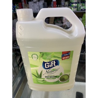  Nước Rửa Chén Gift 3.8kg ( chiết xuất trà matcha và lô hội )