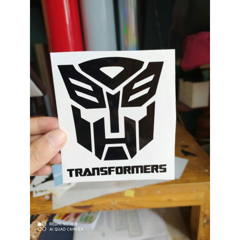Transformers Sticker Dán Trang Trí Hình Transformer 2 Độc Đáo