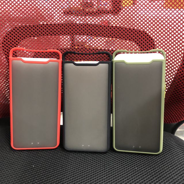 Ốp Samsung A80 viền dẻo mài lưng nhám