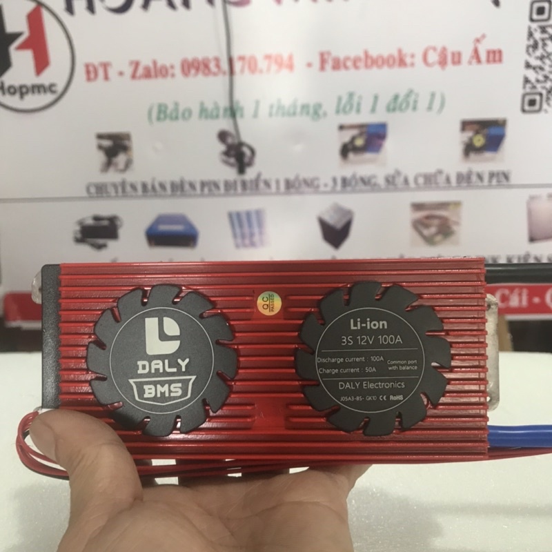 Mạch 3s 100ah Hãng daily