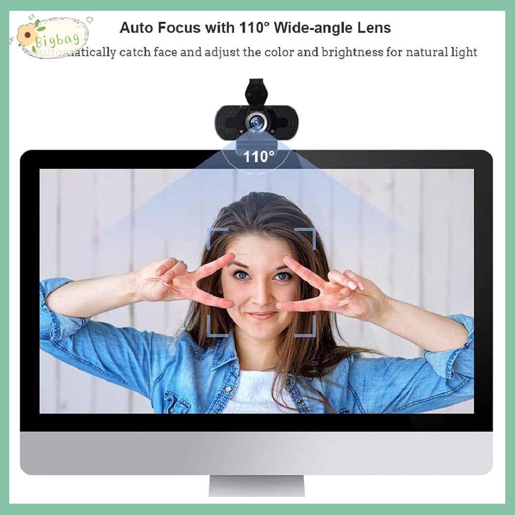 Webcam 1080p Hd Usb Micro 2mp Dùng Để Phát Sóng Trực Tiếp | BigBuy360 - bigbuy360.vn