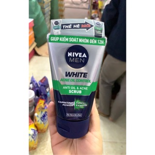 Sữa Rửa Mặt Nivea Men Kiểm Soát Nhờn Và Ngừa Mụn 100g Mẫu Mới