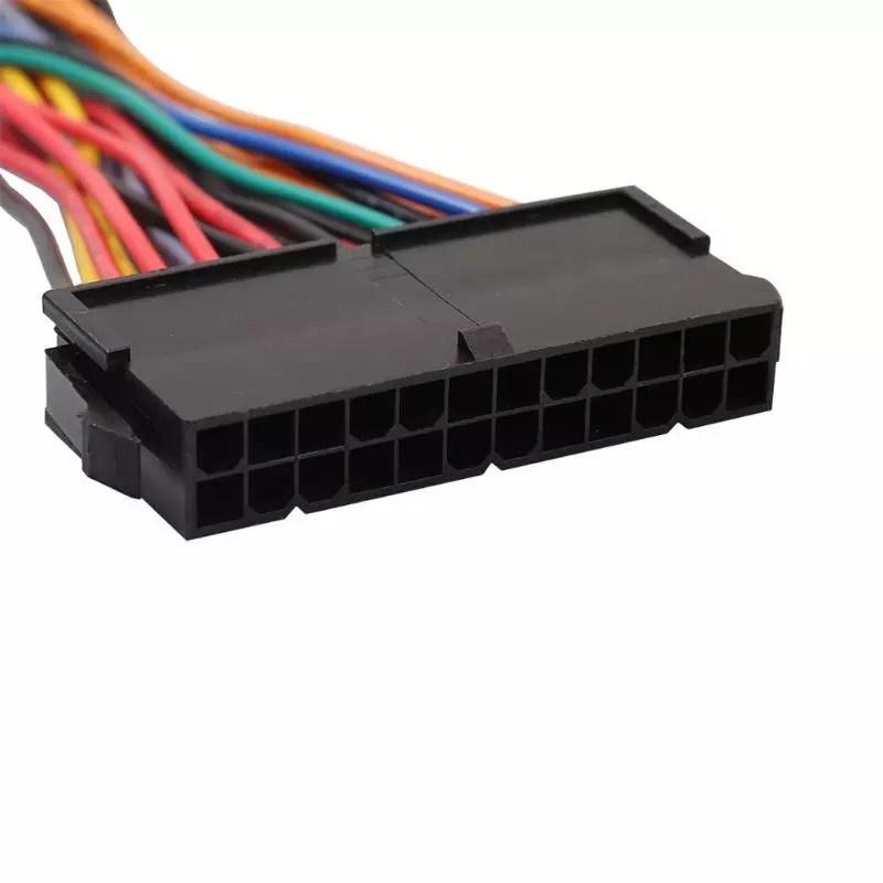 ATX PSU Standard 24Pin Female to Mini 24P Male Internal Power Adapter Converter Cable Wire cord for DELL 780 980 760 960 PC