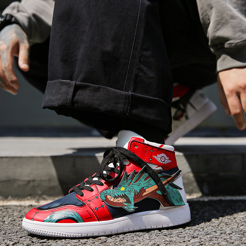 Giày Thể Thao Nam In Hình Naruto Cá Tính | BigBuy360 - bigbuy360.vn