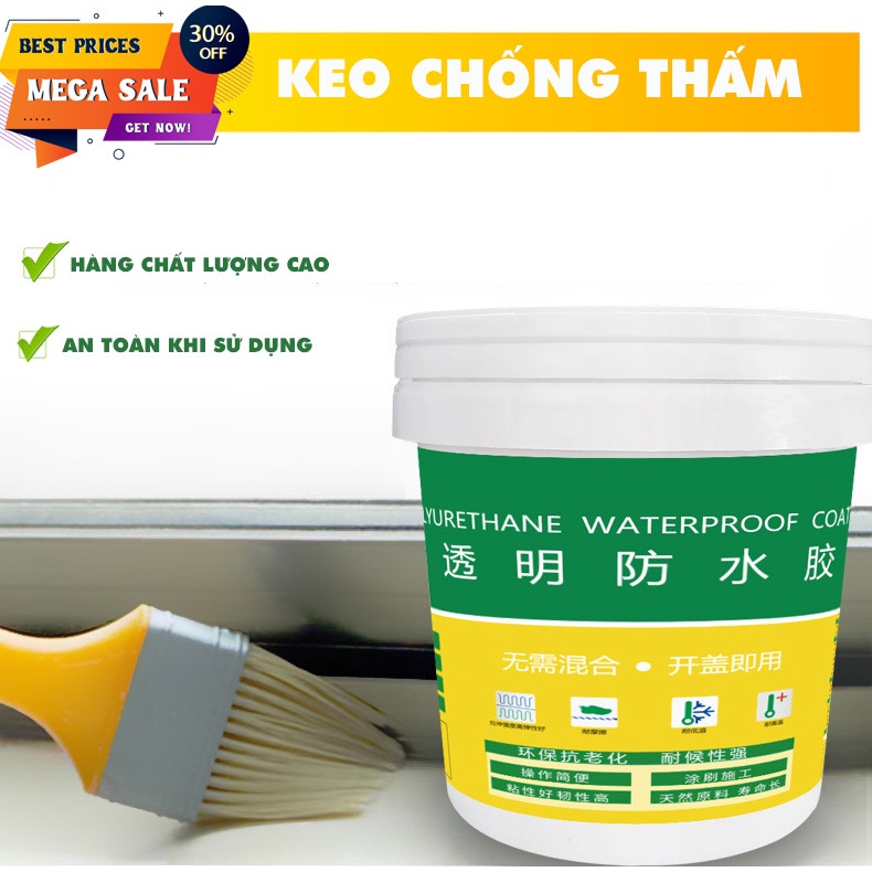 Keo chống thấm, rỉ nước 600g Lucinmart