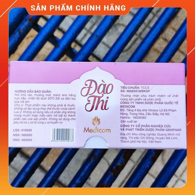 [Combo 1 hộp] Đào Thi viên uống nở ngực