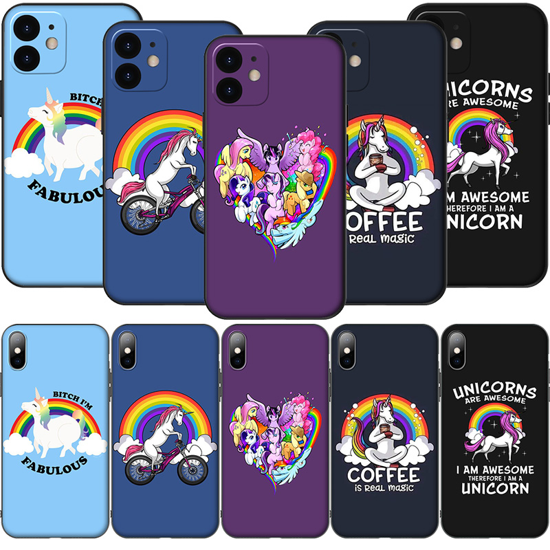 Ốp Điện Thoại Mềm Hình My Little Pony Sz75 Cho Iphone 12 Mini 11 Pro Xs Max Xr X Xs