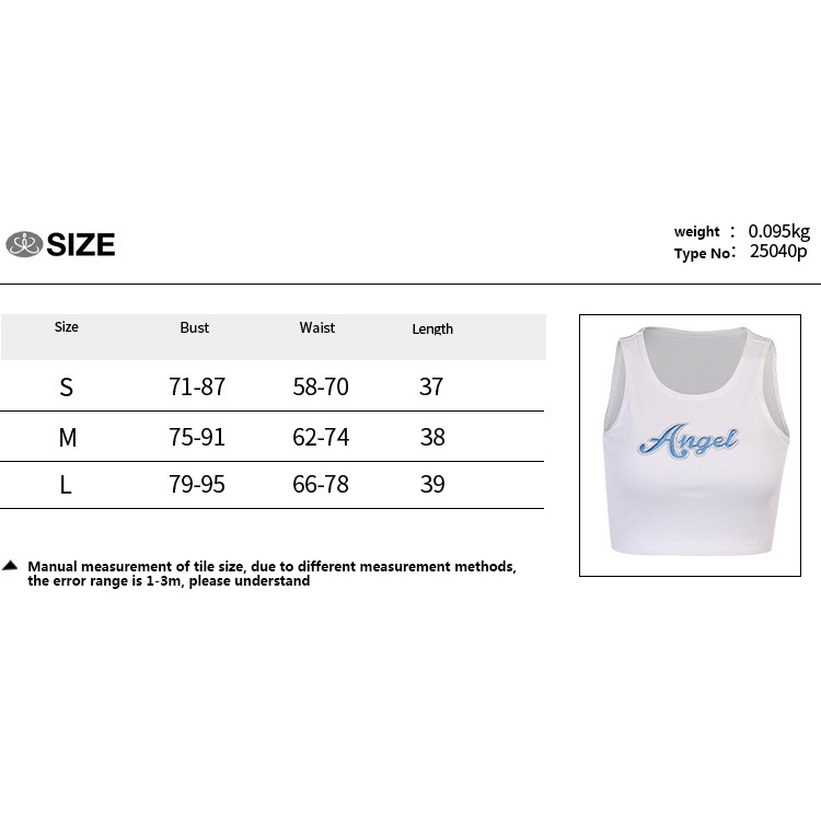 Wittygirls_shop | Áo hai dây in chữ thời trang cho nữ