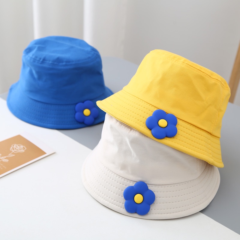 Nón Vành Cotton Chống Nắng Phong Cách Hàn Quốc Thời Trang Xuân Thu Cho Bé Gái