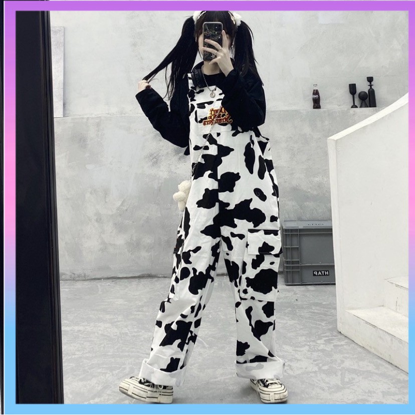 YẾM ULZZANG BÒ SỮA, CARO FORM RỘNG SIÊU KEWL - ORDER 10 NGÀY bm | BigBuy360 - bigbuy360.vn