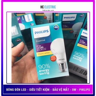 Bóng đèn Philips ESS LEDBulb 5W đuôi E27 230V ( Giao màu ngẫu nhiên )