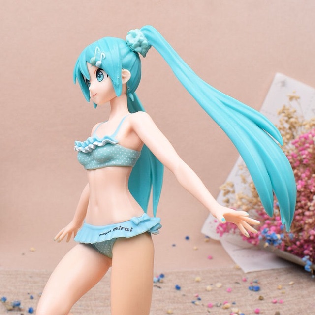 Ảnh thật ❄️ Mô Hình Nhân Vật Anime Hatsune Miku 23cm Gradation Resort ❄️