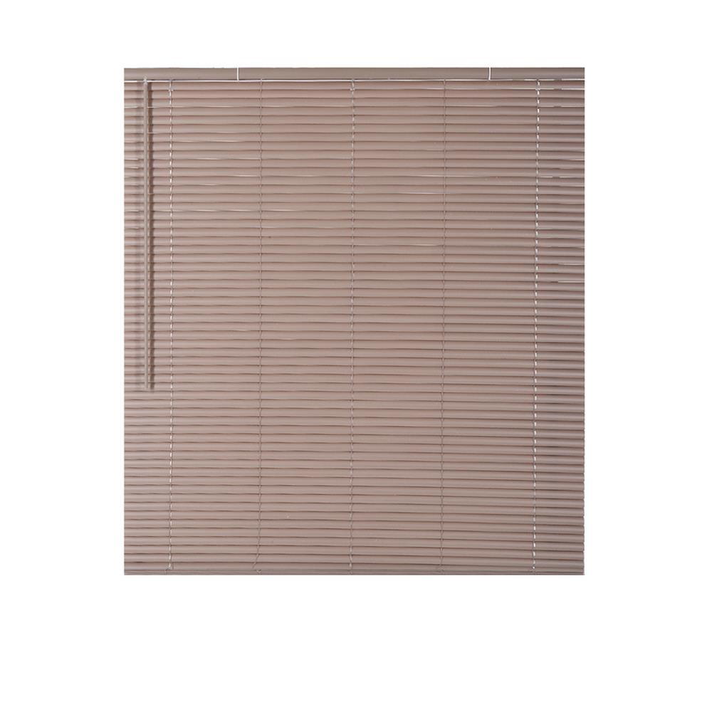 HomeBase HLS Rèm màn cửa cuốn bằng Vinyl không dây W120xH130xD0,25 CORDLESS màu nâu