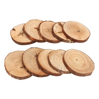 10 miếng gỗ tròn trang trí tiệc cưới